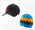 Mützen, Caps, Schals